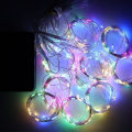 Miniatyrbillede 1 af 5: Solcelled LED-lysstreng Udendørs Feelygter Garland 3x3m