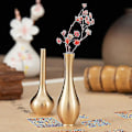 Miniatyrbillede 4 af 5: Mini Vase af Rent Kobber Guld Dekoration Stue Antik Vase Unik Blomstervase-yuhao SIZE 1
