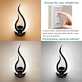 Miniatyrbilde 4 av 5: 2 stk Moderne Akryl Vegglampe LED Dimmer