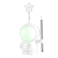 Miniatyrbilde 4 av 5: Søt LED-skrivebordslampe for hjemmekontor, astronautbordlampe med blyant- og pennholder