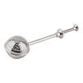 Miniatyrbilde 4 av 5: Kule-trykk Te-blad Urte Låsende Infuser Sil