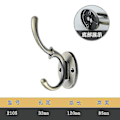 Miniatyrbilde 3 av 4: Veggkrok og kleskrok 6,5 * 12 * 8,5 cm