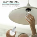 Miniatyrbillede 2 af 5: 4 Pak Nødlys Genopladelige Led Lys Med Batteribackup, Led Pærer