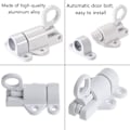 Miniatyrbilde 3 av 4: 2 stk. Aluminium Lås, Sprett Lås, Fjær Sprett Lås Lås, For Vindu Skur Port