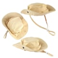 Miniatyrbilde 5 av 5: Utforskerkostyme for barn, utendørs drakt, maskerade, cosplay, polyester, barnekjole, vest og hattsett