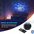 Miniatyrbild 5 av 5: Stjärnprojektor Bluetooth-högtalare USB-fjärrkontroll Musik