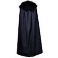 Miniatyrbillede 4 af 5: Game Of Thrones Jon Performance Kostume Sæt Mænd Fancy Up Top Skørt Kappe Bælte Outfit Julegave M