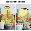 Miniatyrbillede 4 af 5: Ny Bærbar LED Vækstlys Fuldspektrum Timer USB