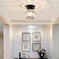 Miniatyrbillede 4 af 5: 17cm Loftlampe Led Gang Flush Mount Glas Geometrisk