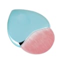 Miniatyrbillede 4 af 5: Hjerteformet Kostepulver Ansigtsfoundation Blush Makeup