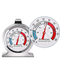 Miniatyrbillede 4 af 4: 2 stk. Ovn Termometer Instant Læsning Krog Panel Base