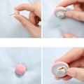 Miniatyrbillede 3 af 3: Svampe Quilt Clip Macaron Anti-slip Quilt Tæppe Clip En-knap Lås Tæppe Dækken Fastgørelse (8