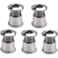 Miniatyrbilde 1 av 5: Kjedebladskruer i aluminiumlegering, skruer, muttere for sykkeltilbehør, enkelt kjedebladskruer