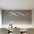 Miniatyrbillede 3 af 5: Led Pendellampe Lineær 90cm Justerbar Dæmpbar