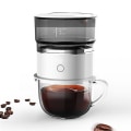 Miniatyrbilde 1 av 5: Kaffe maskin 3-i-1 brygg te keramisk kopp elektrisk maker