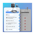 Miniatyrbild 5 av 5: Bluetooth 5.3 Billadapter Förbättrad Dubbla Mikrofoner ENC Brusreducering 3,5 mm AUX Ljudadapter Bluetoo-yuhao