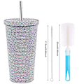 Pikkukuva 5 / 5: 500 ml Bling Diamond -termokuppi, koristeltu timanteilla