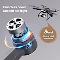 Miniatyrbillede 3 af 5: F11 Drone 4ch RC Quadcopter Professionel Drone med 5G GPS Mini 6K HD Dobbelt Kamera Wifi |rc Quadcopter