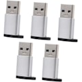 Miniatyrbillede 1 af 8: Usb-c til Usb Adapter Sæt med 5 Kompatibel Laptop Oplader Bil Power Bank
