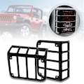 Miniatyrbillede 1 af 5: 2 stk. Baglygte Baglygte Dæksel til Jeep Wrangler