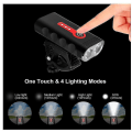 Miniatyrbilde 2 av 5: Sykkellys USB Ladbar 2400 Lumen 4 Moduser IP65