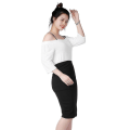 Miniatyrbillede 2 af 5: Elastisk Tube Minikjole Stropøs Stretch Bodycon