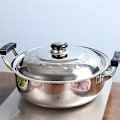 Miniatyrbild 3 av 3: Dubbelhandtags Hotpot Gryta Rostfritt Stål Delad Hotpot Multifunktionell Gryta Hemtillbehör