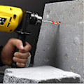Miniatyrbild 3 av 4: 5-pack Borrset Triangel Legering Vridborr Vridborr, Drop Shiangle Triangel Wolframkarbid Kakel Betong