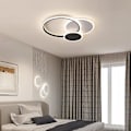 Miniatyrbillede 2 af 5: 52cm Loftlampe LED Cirkel Design Flush Mount Metal Klassisk