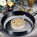 Miniatyrbillede 4 af 5: Stegeægform i Rustfrit Stål Ægform Non-stick 9cm