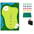 Miniatyrbilde 4 av 5: Fløyels Golf Treningsmatte Svingdeteksjon Øvingsmatte