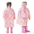 Miniatyrbillede 2 af 5: Børne Regnjakke, 3D Tegneserie Børn Spædbarn Regnjakke Poncho Til Dreng Pige (Gul Brød) Pink Bow XL