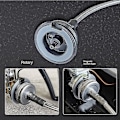 Miniatyrbilde 3 av 4: Gasskomfyr Etterfyllingsadapter Kassett Forlengelsesrør Gasskomfyr Forlengelsesrør Adapter For Camping Ba