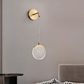 Miniatyrbillede 1 af 5: LED Vægskinne Sengelampe Nordisk Flush Mount Stue Kobber