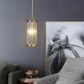 Miniatyrbillede 4 af 5: LED-hængelampe Køkkenø Soveværelse Krystal Guld