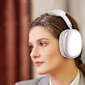 Pikkukuva 5 / 5: Langattomat melunvaimentavat kuulokkeet Musiikki-kuulokkeet Stereokuulokkeet Bluetooth-kuulokkeet 1 kpl - valkoinen
