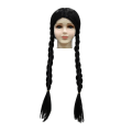Pikkukuva 1 / 5: Wednesday Addams -asu, peruukki ja asut lapsille ja tytöille, naamiaisasu 110 Only Wigs