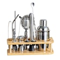 Miniatyrbillede 1 af 5: Nyt Barværktøjssæt med Bambusstand - Drink Mixing Set
