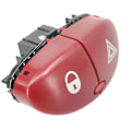 Miniatyrbilde 4 av 5: Farevarselblinklys Bryter Farlig Lysbryterknapp For Peugeot 206 207 Citroen C2 6554l0 9