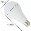 Miniatyrbillede 2 af 5: 12W LED Nødlys Pære med Batteribackup