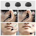 Miniatyrbillede 2 af 5: Dommerheadset, In-Ear Høretelefon Med Mikrofon Udskiftning Til V6 Pro/ V6c/ V4 Plus/ V4c Plus/