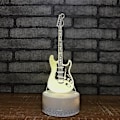 Miniatyrbilde 1 av 5: 3D Illusionslampe Elektrisk Gitar Dekor Nattlys 7 Farger
