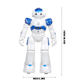 Miniatyrbillede 5 af 5: Multifunktions Fjernstyret Robot Intelligent Programmerbar Håndbevægelsestilstand