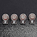 Miniatyrbillede 2 af 5: 50 stk Gule Knapgel Fyldte Telefontråd Butt Splice Uy Connector 2 Port
