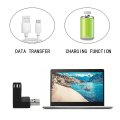 Miniatyrbillede 2 af 5: USB 2.0 Han til Hun 90 Graders Vinklet Adapter Stik