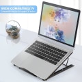 Miniatyrbilde 3 av 4: Bærbar Laptop Stativ, Foldbar Ventilert Stativ for Skrivebord