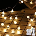 Miniatyrbild 2 av 5: Mini Globus String Lights Batteridriven Fjärrkontroll Inomhus 50
