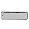 Miniatyrbillede 5 af 5: 10 Hulls 20 Harmonica Blues Deluxe C Harmonica Sort
