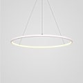 Miniatyrbillede 2 af 5: 1-lyset LED Rund Lysekrone Ambient Lys Aluminium