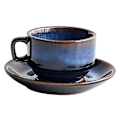 Miniatyrbilde 1 av 5: Tyrkiske Espressokopper med Underkopper, Keramisk Koppsett, Kreativ Mugg